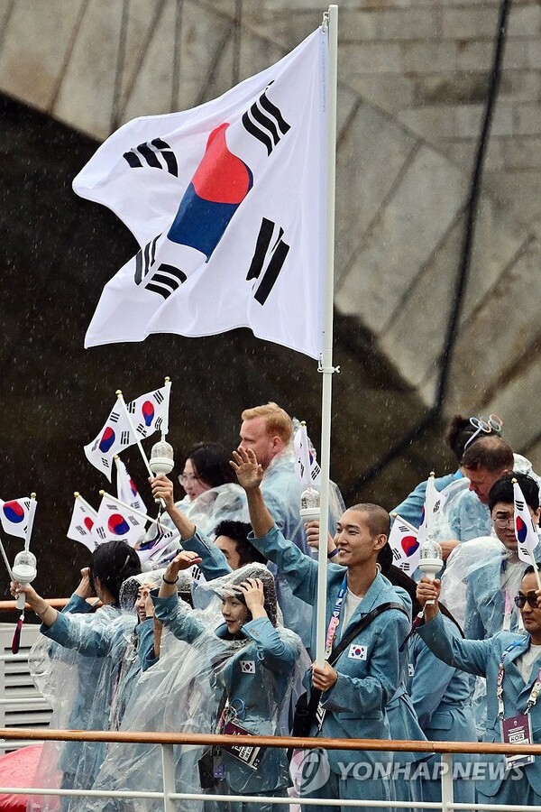 대한민국 선수단. ⓒ연합뉴스 AFP