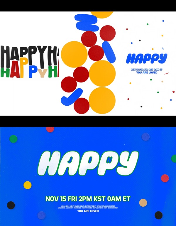 사진 출처= 빅히트 뮤직 제공 / 진 솔로 앨범 'Happy(해피)' 티징 비디오