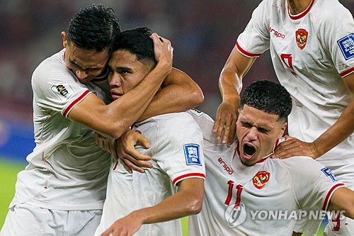 인도네시아 축구 대표팀. ⓒ연합뉴스 AFP